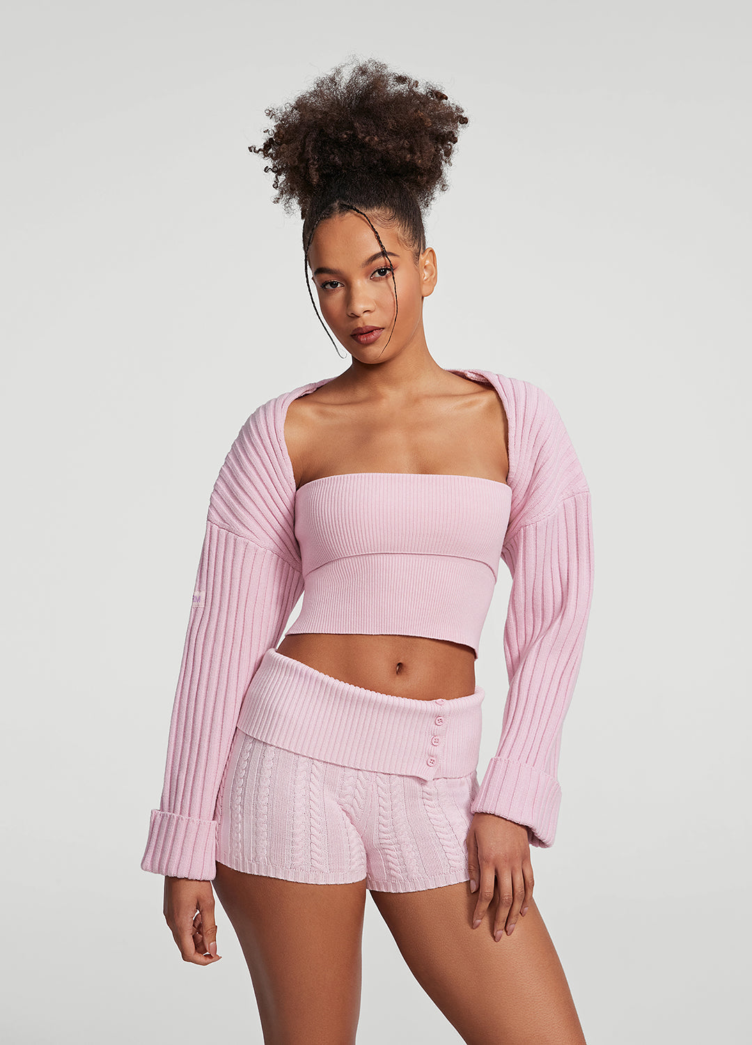Ribbed Knit Shrug Ribbed Knit Shrug