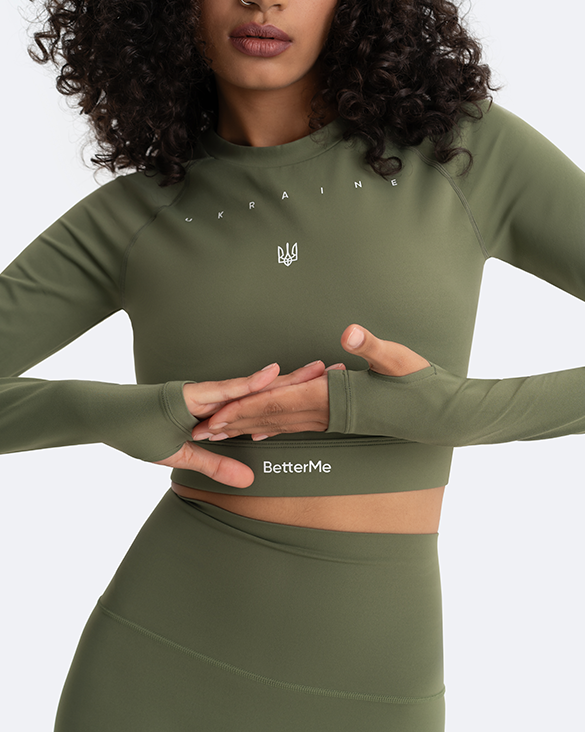 Cropped Long Sleeve | Creating Power Within