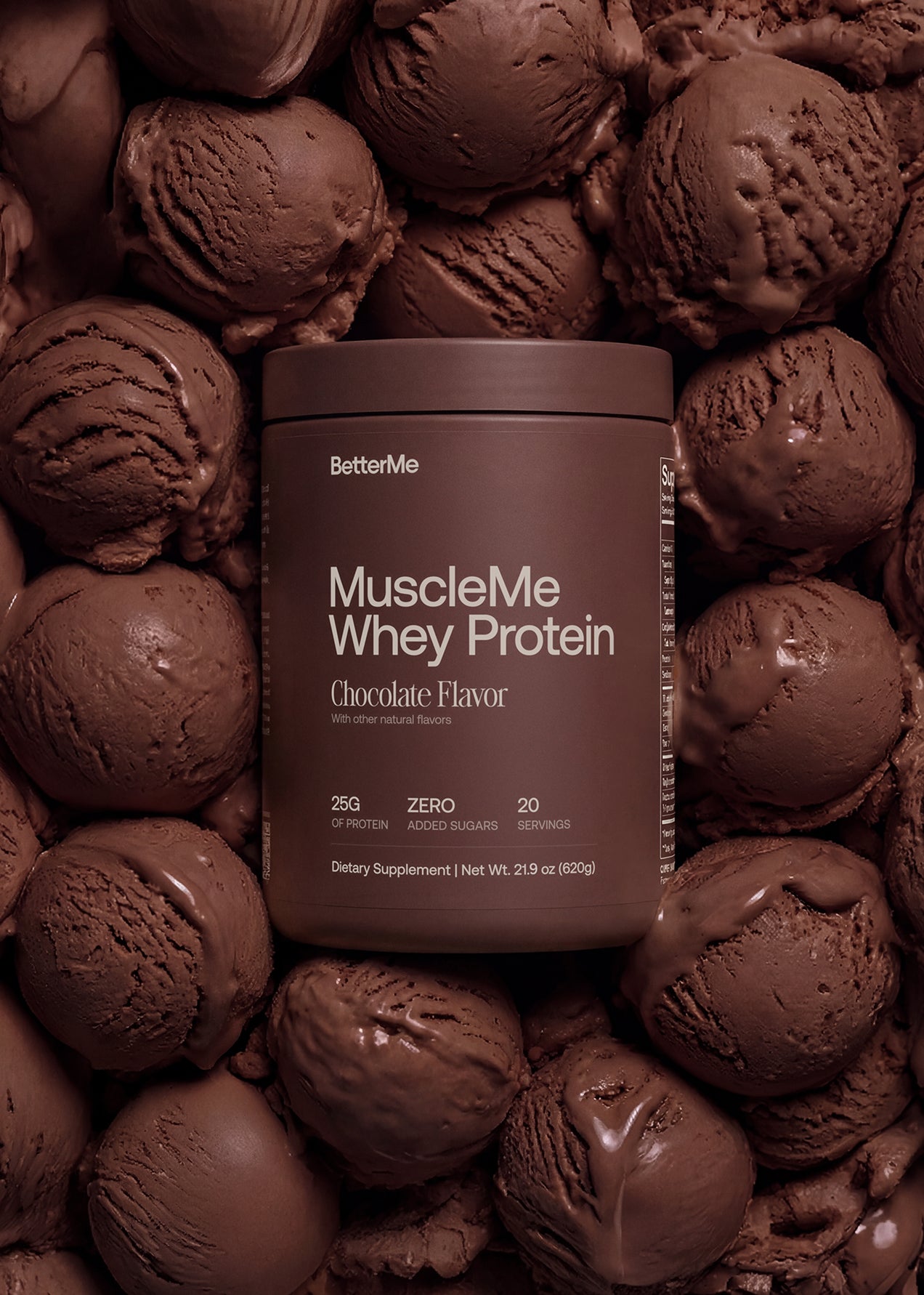 MuscleMe Whey Protein (Chocolate flavor) | BetterMe Store