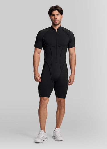 Sleek Shorts Open-Back Herosuit