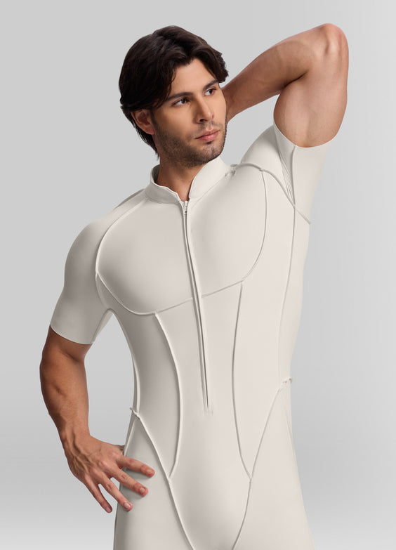 Sleek Shorts Open-Back Herosuit
