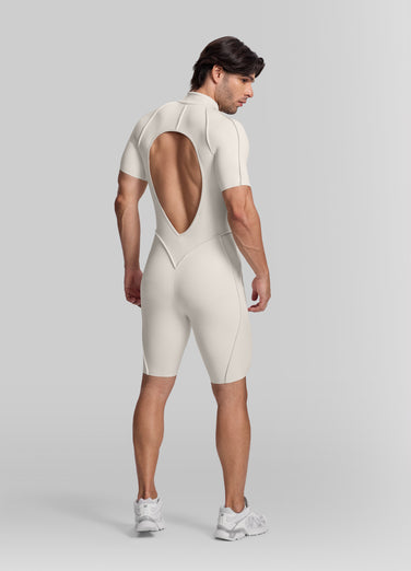 Sleek Shorts Open-Back Herosuit