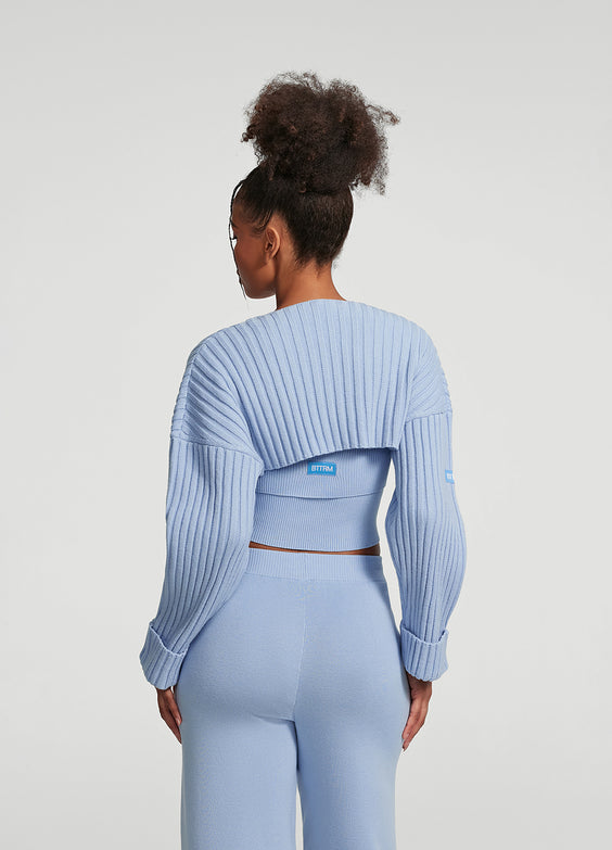 Ribbed Knit Shrug