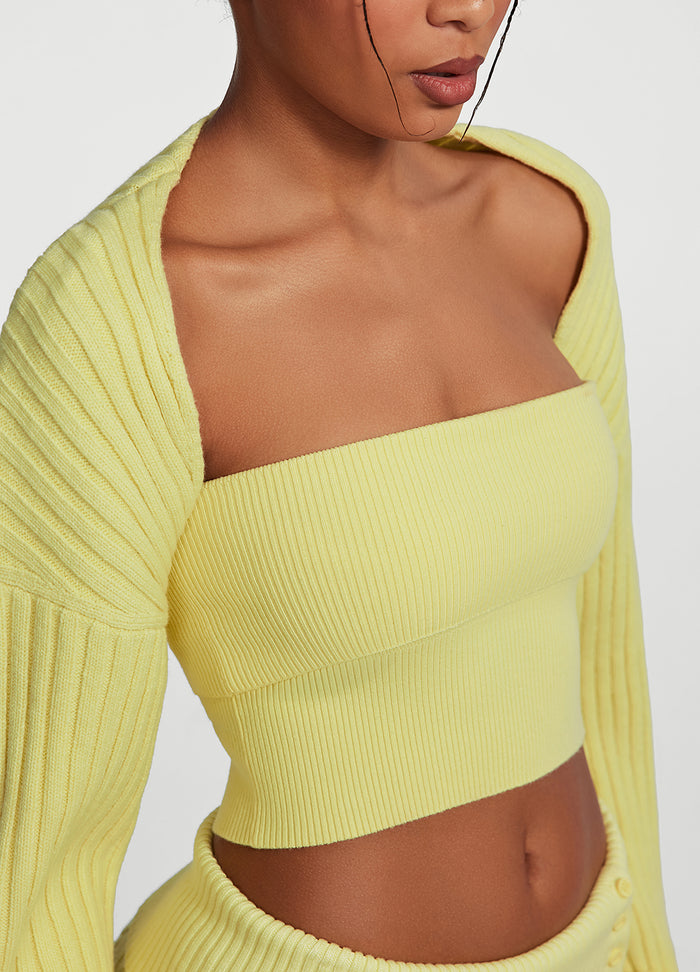 Ribbed Knit Shrug