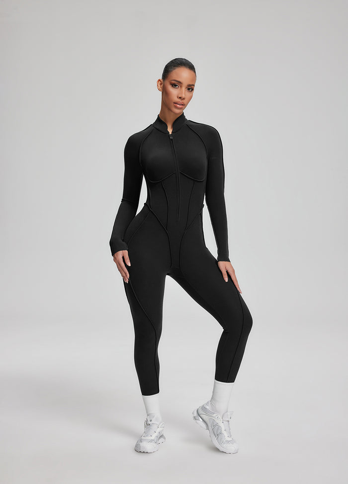 Everyday Cotton Closed-Back Catsuit