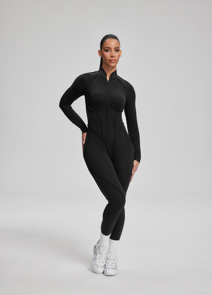 Everyday Cotton Closed-Back Catsuit