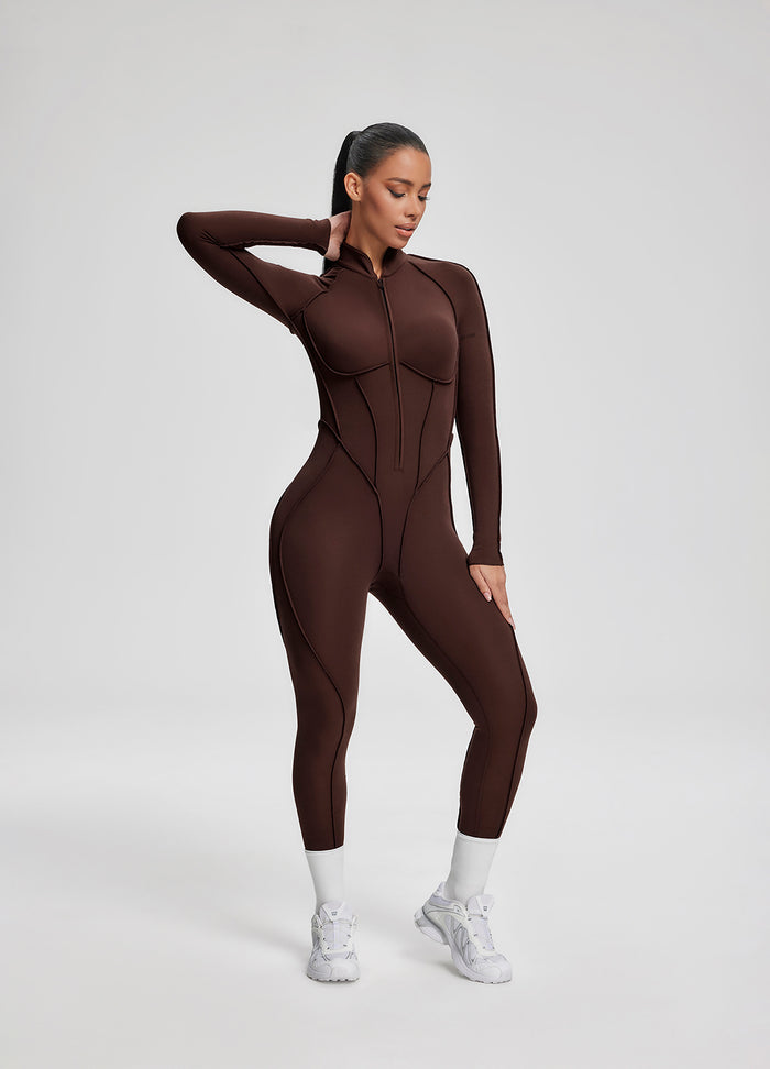 Everyday Cotton Closed-Back Catsuit