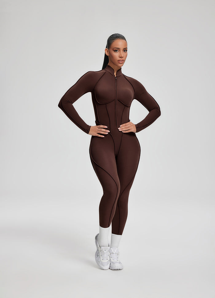 Everyday Cotton Closed-Back Catsuit