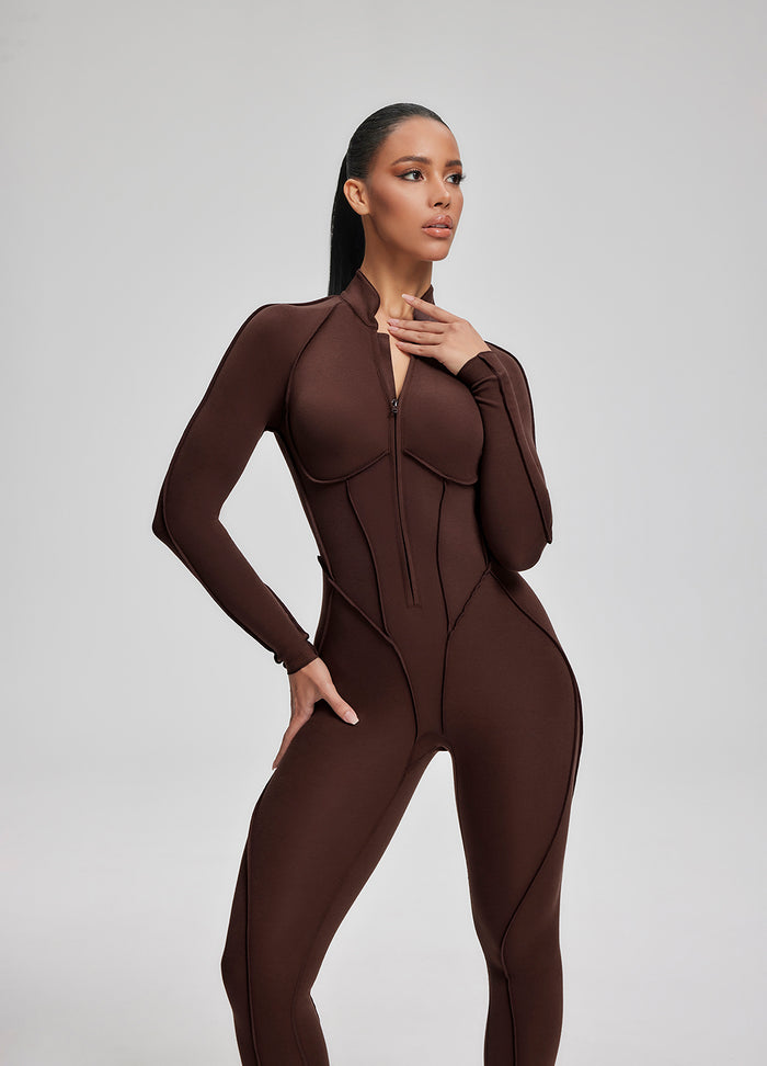 Everyday Cotton Closed-Back Catsuit