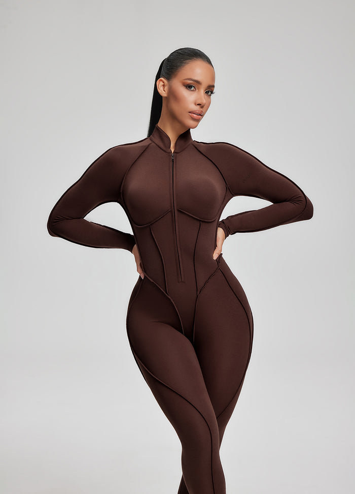 Everyday Cotton Closed-Back Catsuit