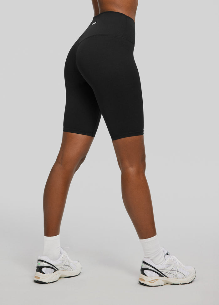 Jet Black Bike Shorts