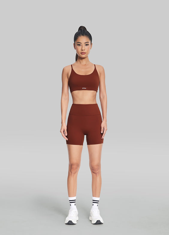 High-Waisted Impact Mesh Shorts