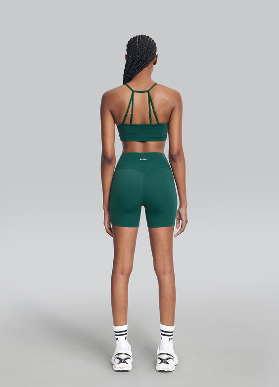 High-Waisted Impact Mesh Shorts