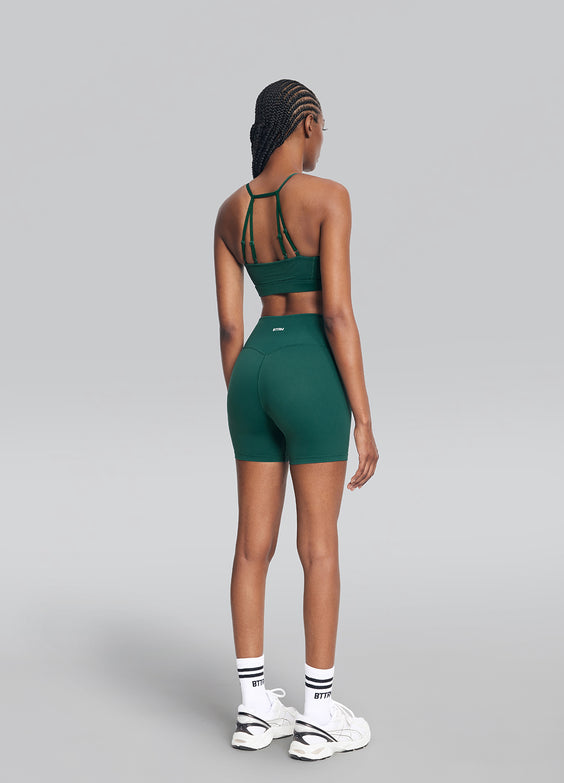 High-Waisted Impact Mesh Shorts