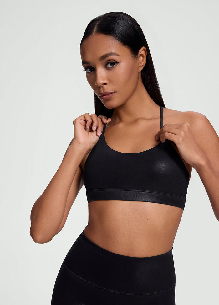 Lush Glow Crossback Top