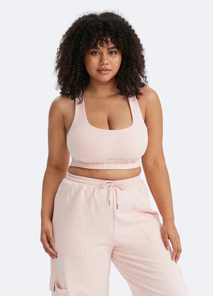 Scoop Neck Racerback Bra