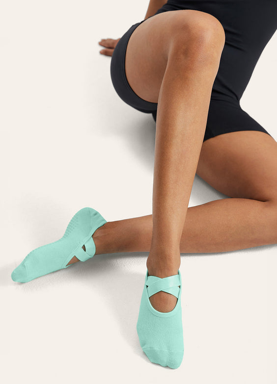Anti-Rutsch-Pilates-Socken