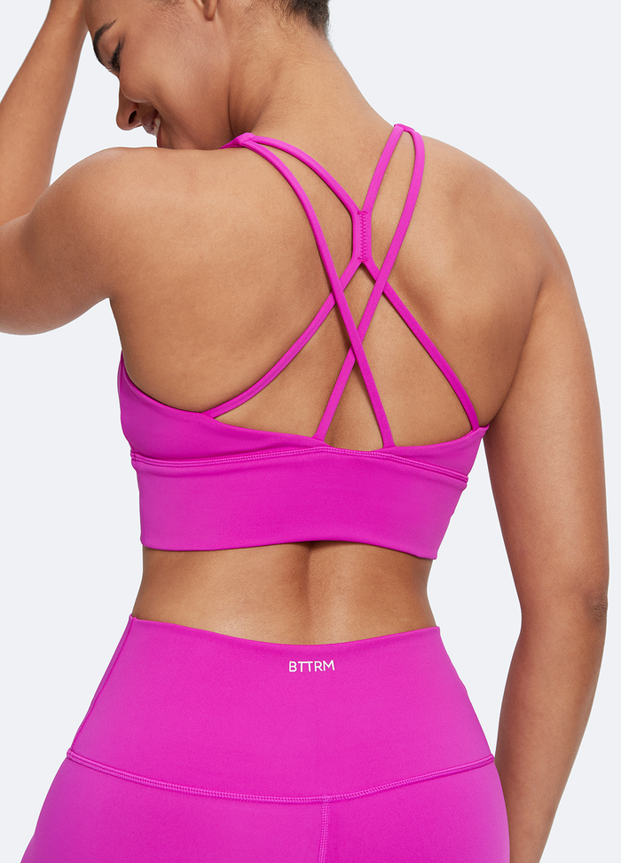 Reggiseno sportivo con bretelle