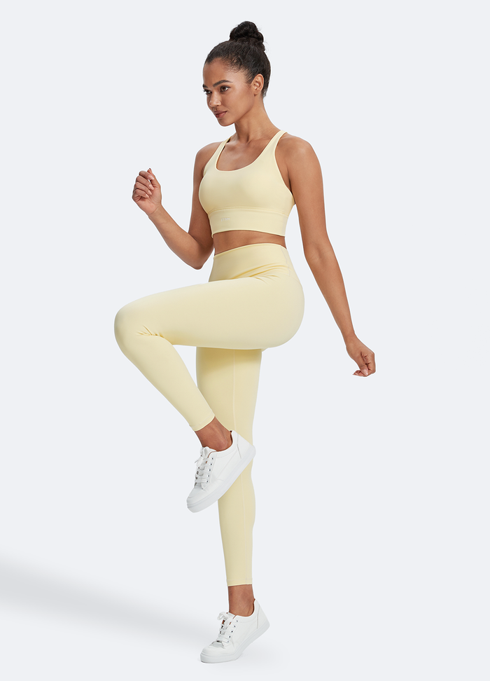 Hochgeschnittene Pilates-Leggings