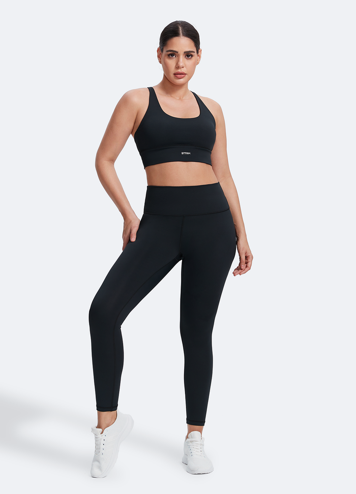 Hochgeschnittene Pilates-Leggings