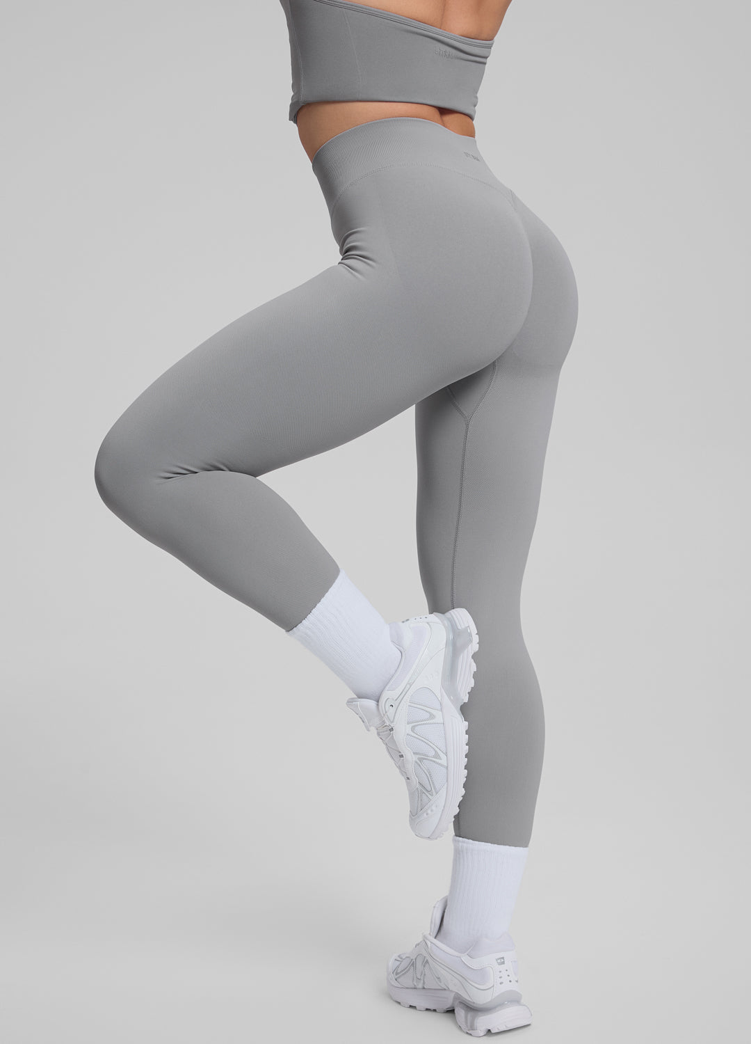 Leggings De Sport Better Sport Performance - Taille L Gris | Yoga, Running, Gym | Compression Modérée