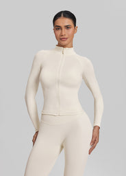 Veste Ultrascupt chaude et respirante sans coutures avec zip intégral