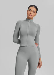 Veste Ultrascupt chaude et respirante sans coutures avec zip intégral