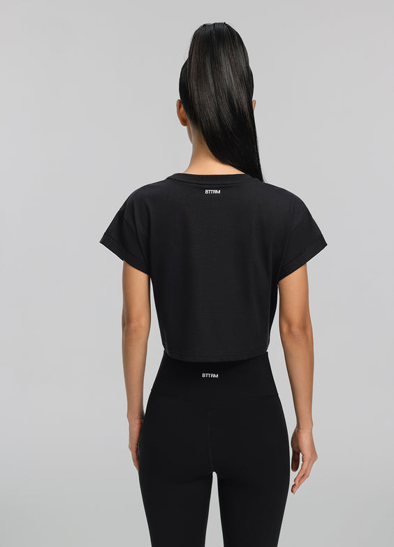 T-Shirt in Cotone Corta