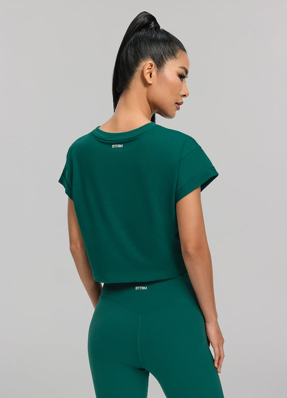 T-Shirt in Cotone Corta