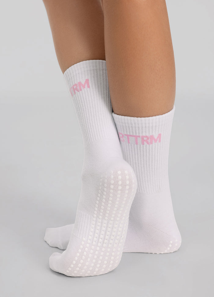 Tall Pilates Grip Socks