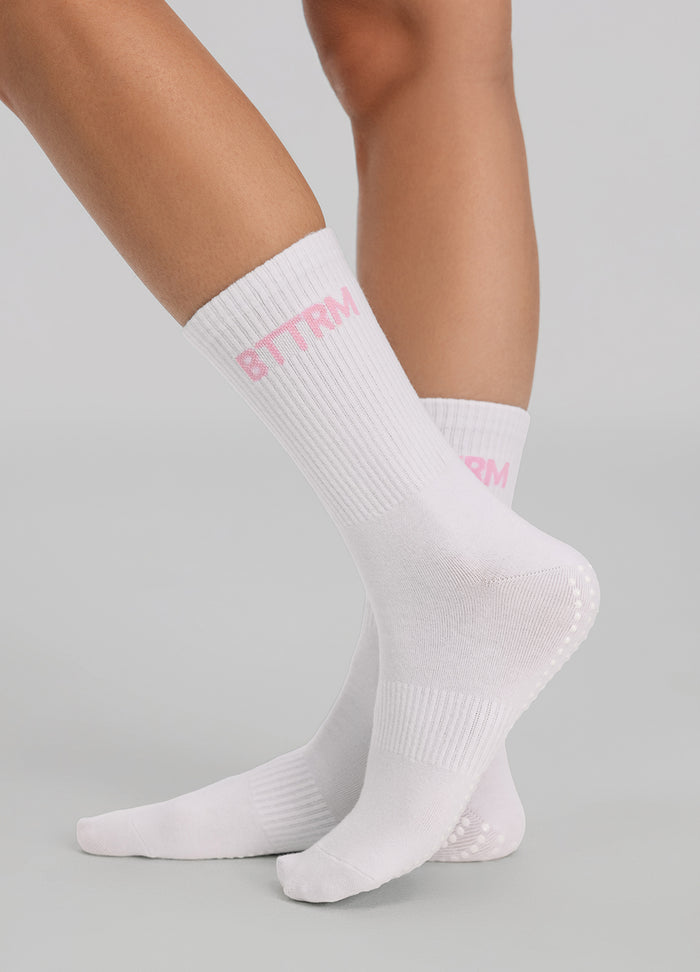 Tall Pilates Grip Socks