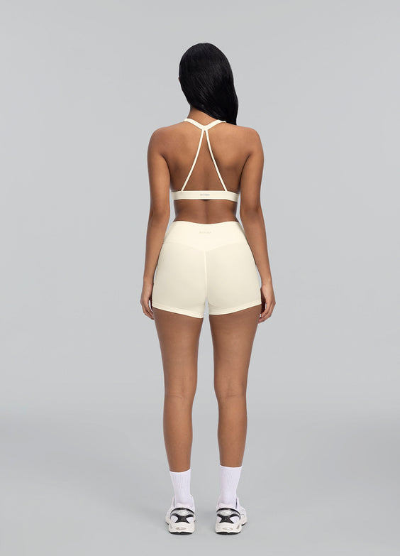 High-Waisted Micro Shorts