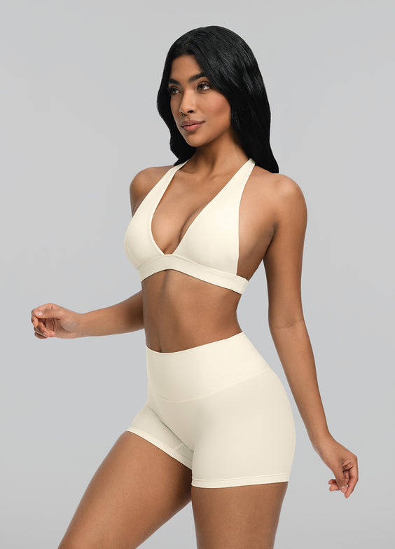 High-Waisted Micro Shorts