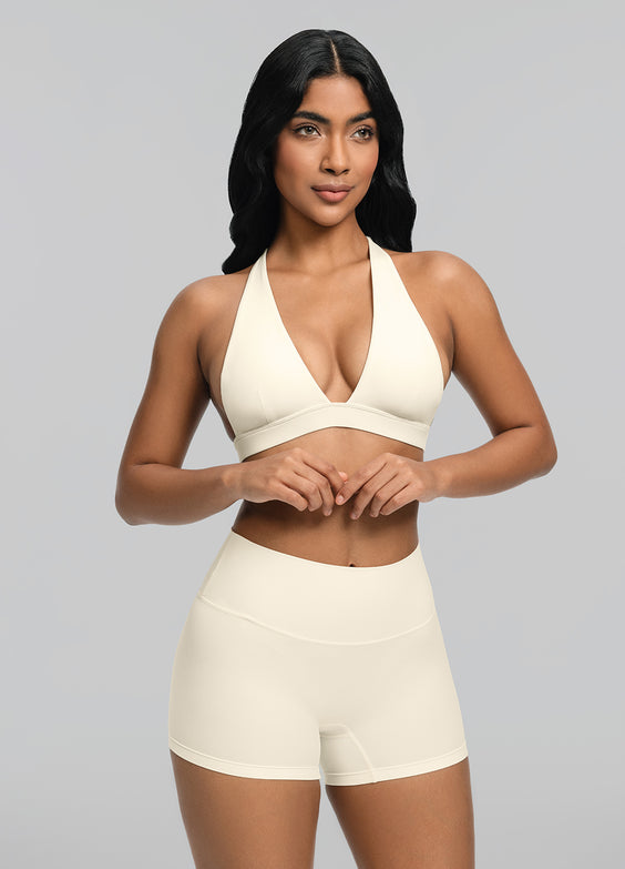 High-Waisted Micro Shorts