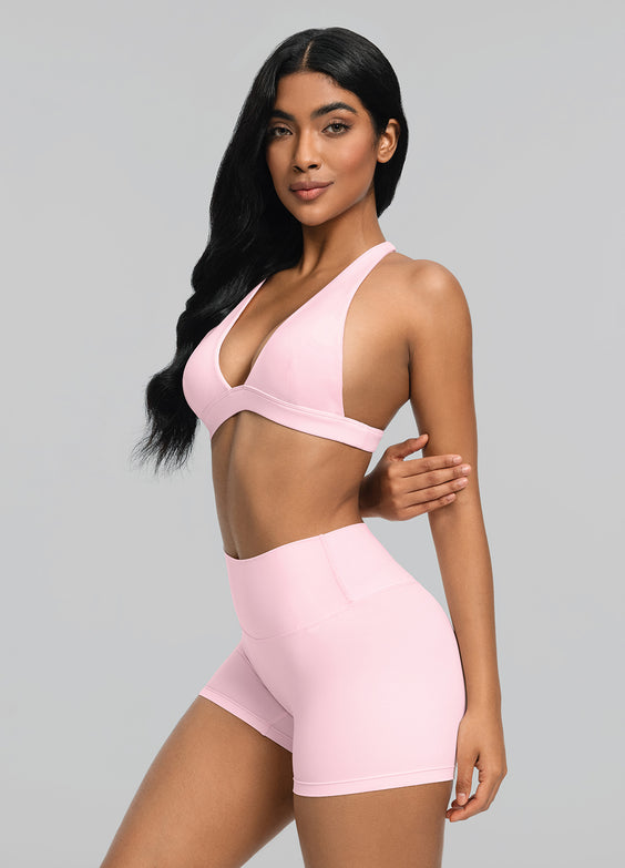 High-Waisted Micro Shorts