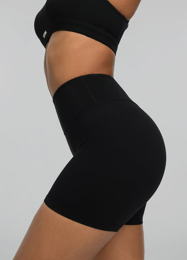 High-Waisted Impact Mesh Shorts
