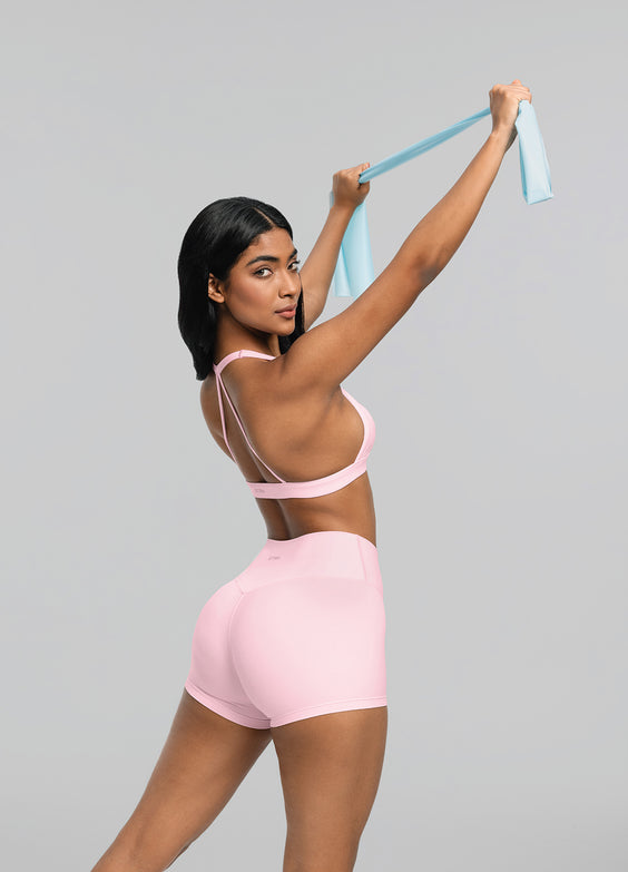 High-Waisted Micro Shorts
