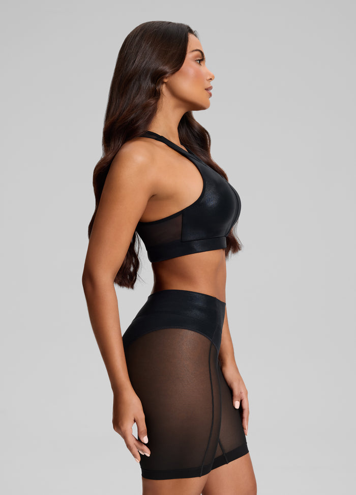 Bermuda Modeladora de Ciclista Translúcida