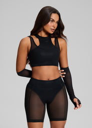 Haut Sculpt à découpes