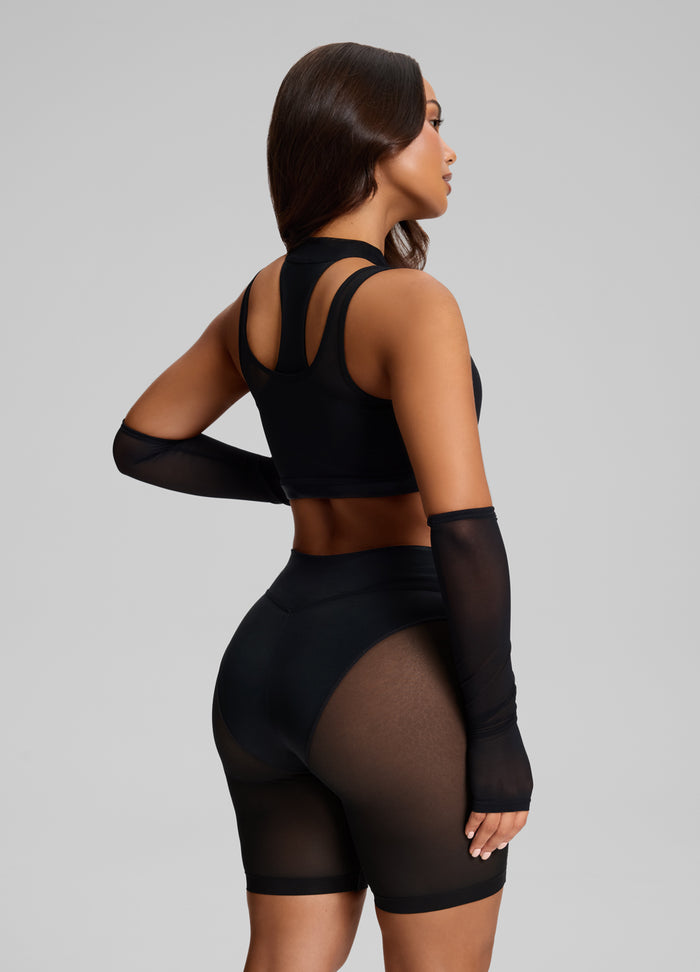 Haut Sculpt à découpes