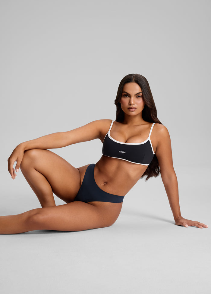 Tanga sans coutures taille mi-haute