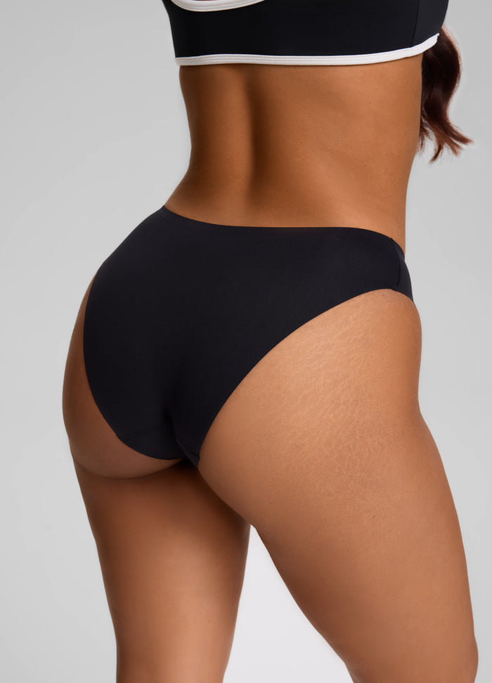 Slip taille mi-haute sans coutures