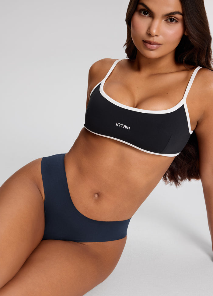 Bikini sin Costura Cintura Media Paquete de 3