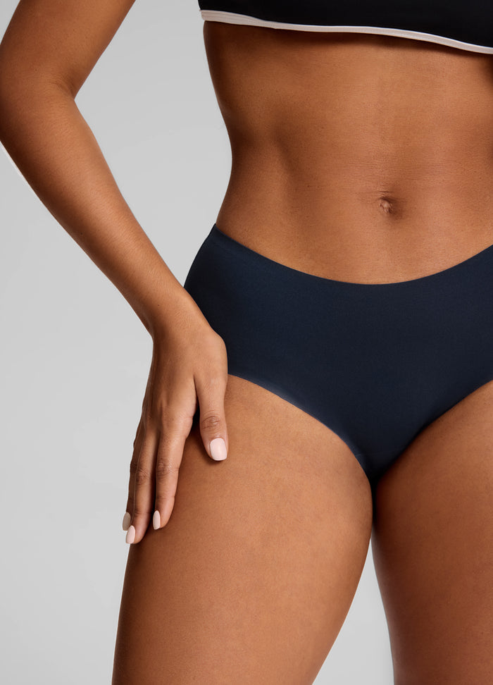 Bodyshort sin Costuras Cintura Media Paquete de 3