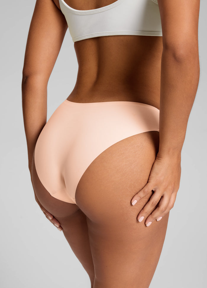 Seamless Mid-Rise Bikini 2-Pack