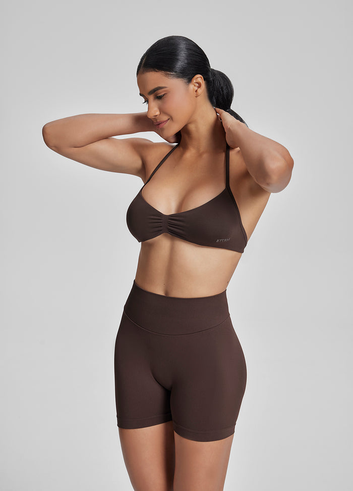 Ultrasculpt High Waisted Butt Lifting Tummy Control Shaping Training Shorts 4.5"