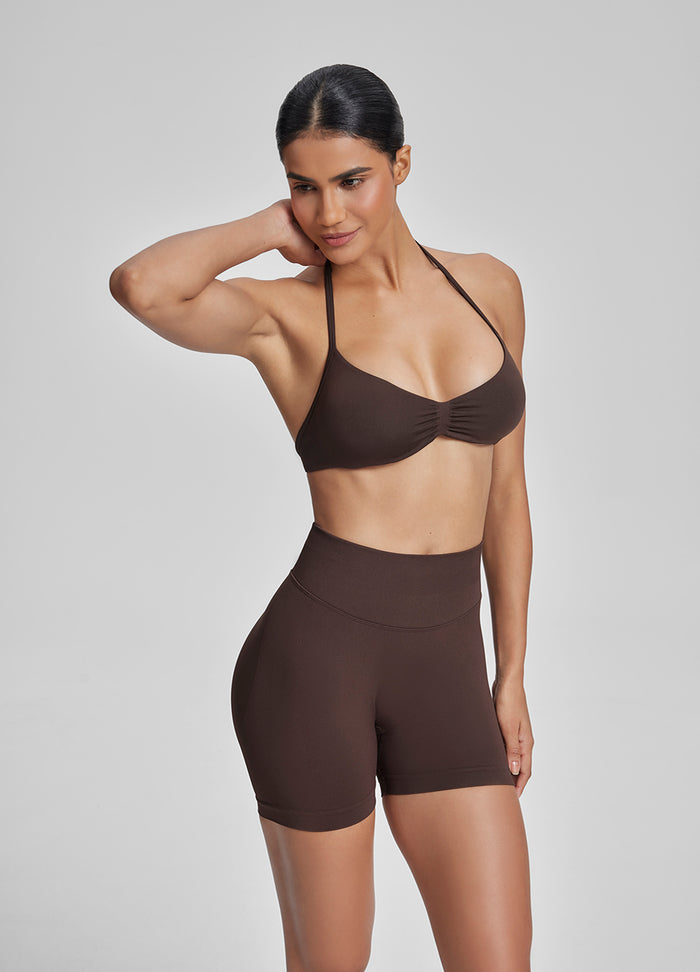 Ultrasculpt High Waisted Butt Lifting Tummy Control Shaping Training Shorts 4.5"