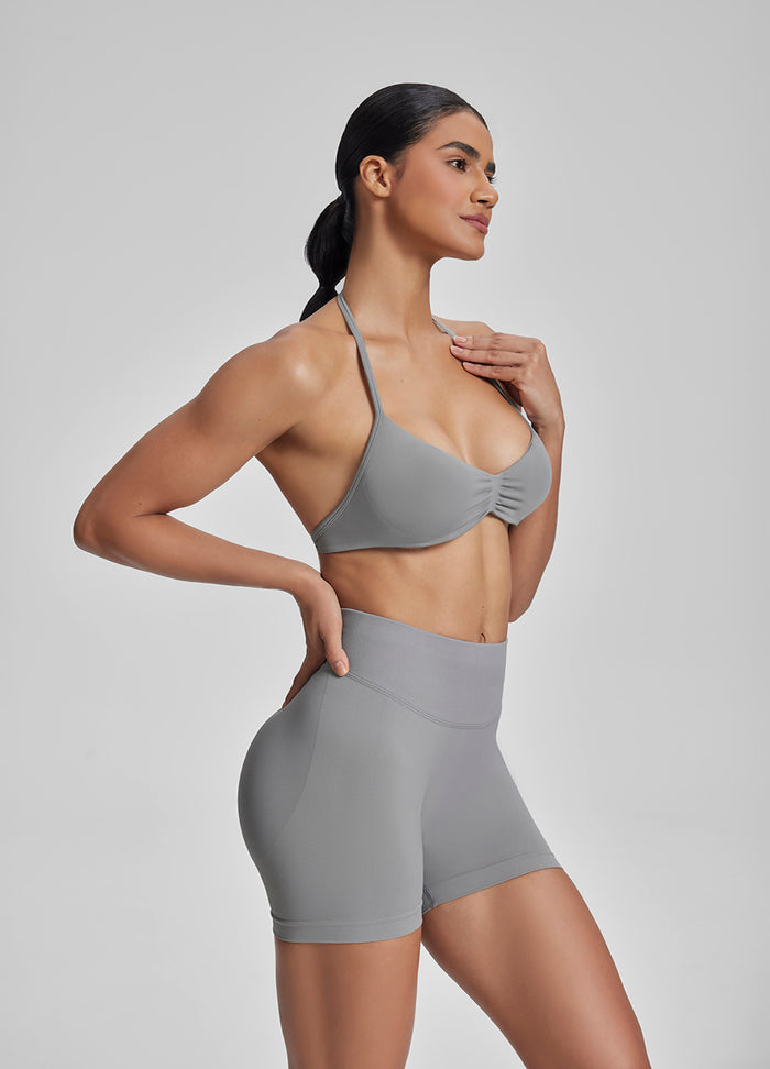 Ultrasculpt High Waisted Butt Lifting Tummy Control Shaping Training Shorts 4.5"