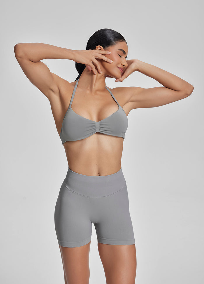 Ultrasculpt High Waisted Butt Lifting Tummy Control Shaping Training Shorts 4.5"