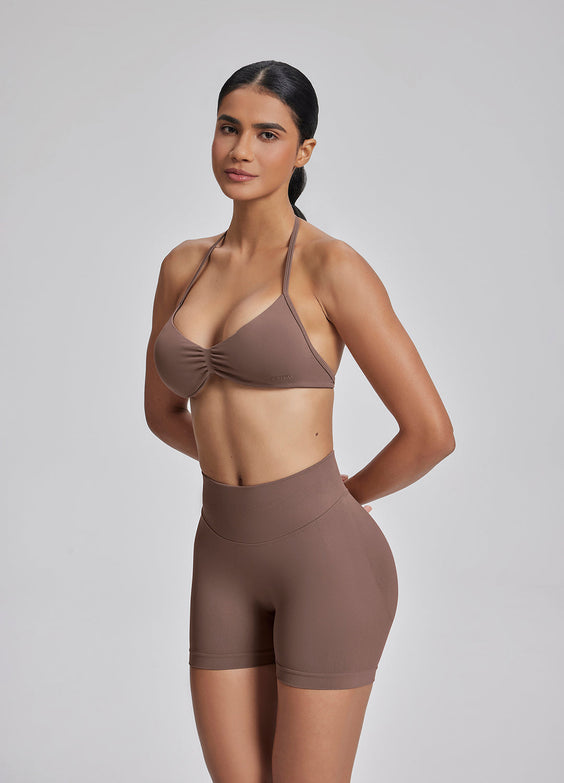 Sculpt High Waisted Butt Lifting Tummy Control Shaping Training Shorts 4.5"